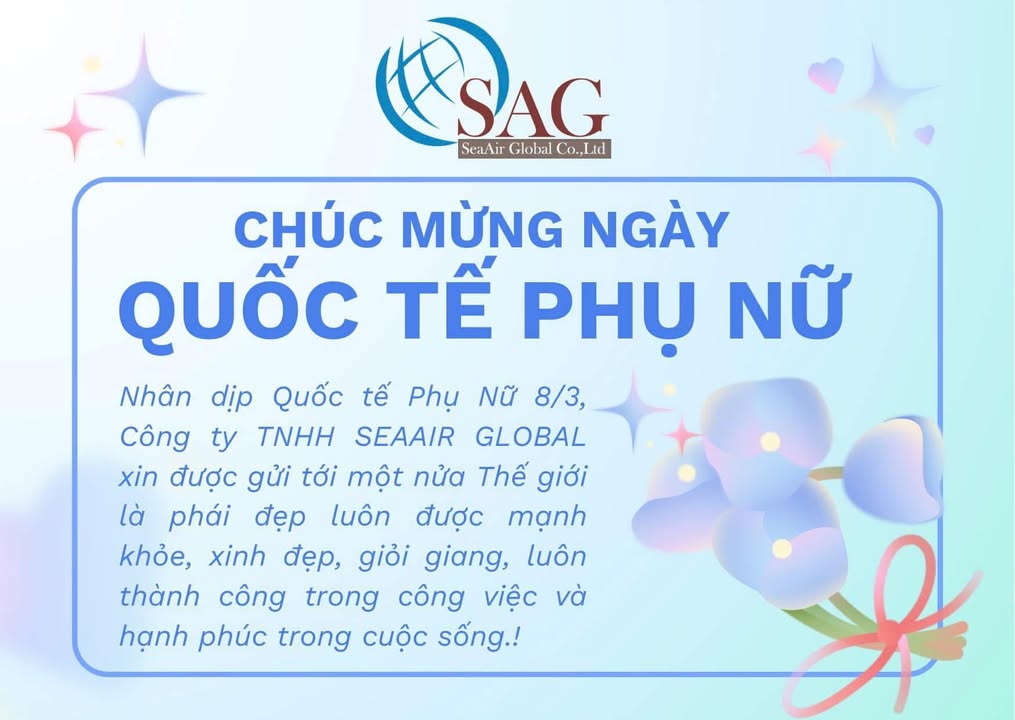 Chúc mừng ngày Quốc Tế Phụ Nữ 8/3
